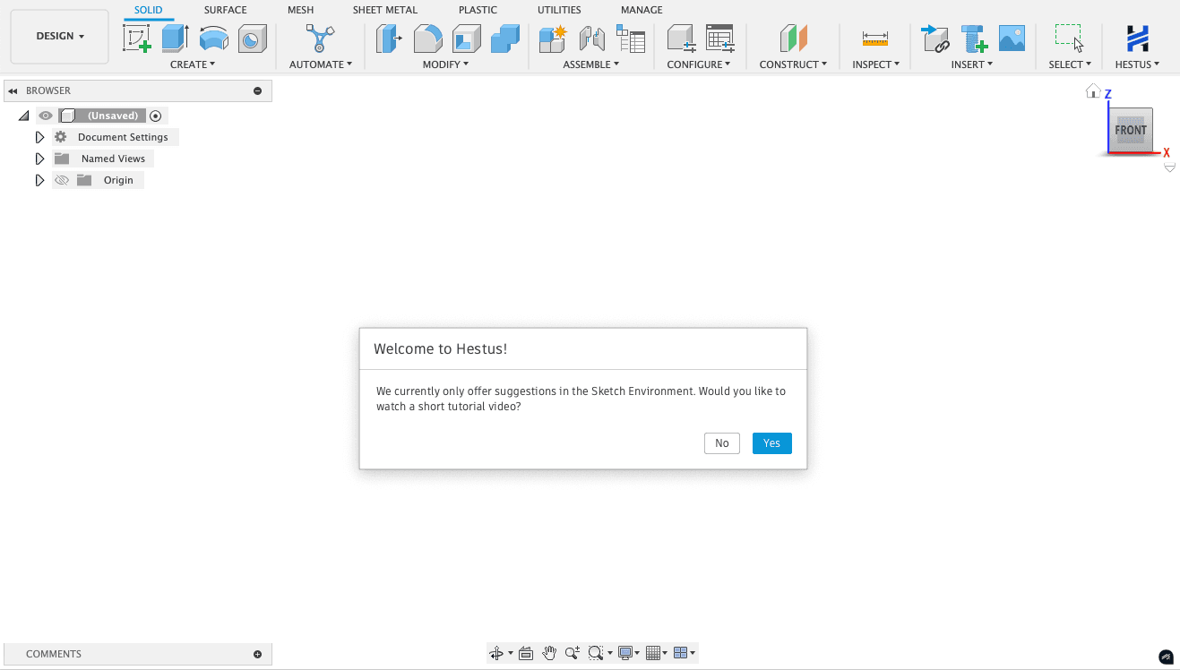 The in-app tutorial panel in Sketch Helper