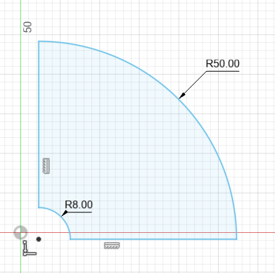 Connecting a sketch to the origin in Sketch Helper