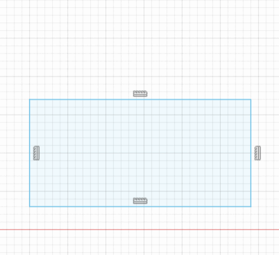 Rectangle centerlines recommendation in Sketch Helper